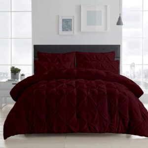 All-Season 5Pc Pinch Pleat Comforter/ Blanket