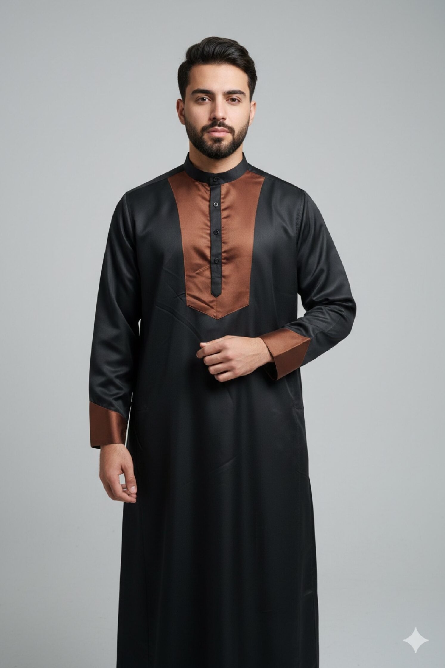 Men's Jubba with 2 Side Pockets Traditional Modest Wear