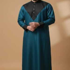 Men's Jubba with 2 Side Pockets Traditional Modest Wear